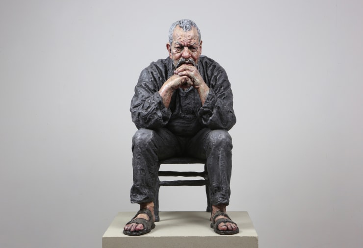Sean Henry, Seated Man, 2017