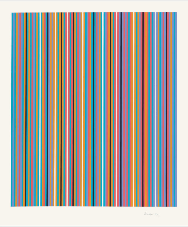 Bridget Riley, Inverted, 2009-1981