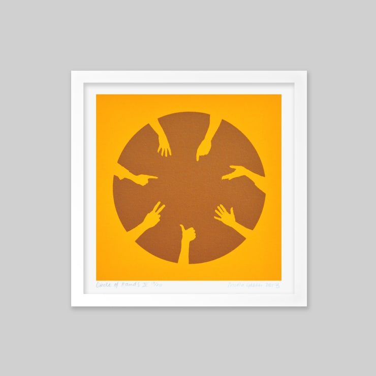 Nicola Green, Circle of Hands IV, 2023