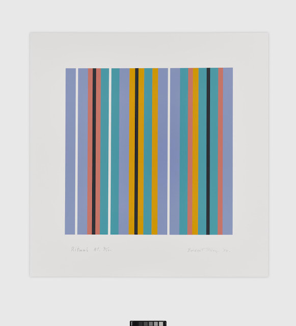 Bridget Riley, Ritual, 2024