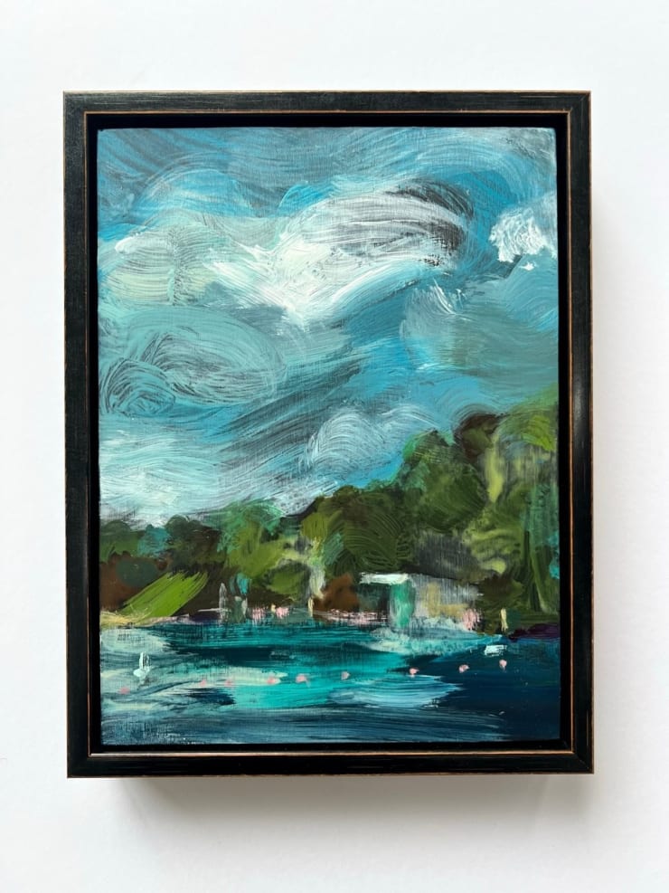 Paula Baldwin, DH Lawrence Vistas I (Writers and Wanderers Series 2025) Hampstead Ponds, 2025