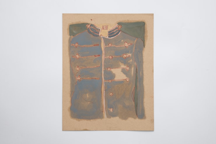 Elena Angelini, Jacket in Red (55), 2024