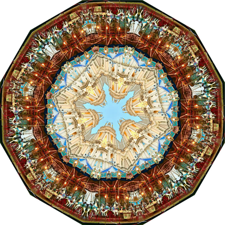 Christine Terres, Carousel, Piazza Navone, 2024