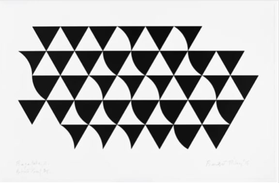 Bridget Riley, Bagatelle Series, 2015