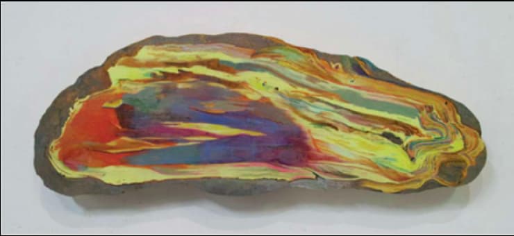 Takumi Kato, Silicified Wood, 2021