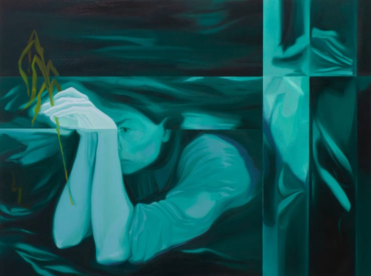 Magdalena Gluszak-Holeksa, Still life with a dried plant, 2025