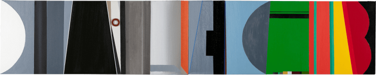 Laurence Noga, Soft Red Filtered Grey, 2017