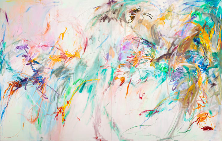 王茜瑶 Wang Xiyao, 春风吹绿了水岸 The spring breeze blows the waterfront green, 2021