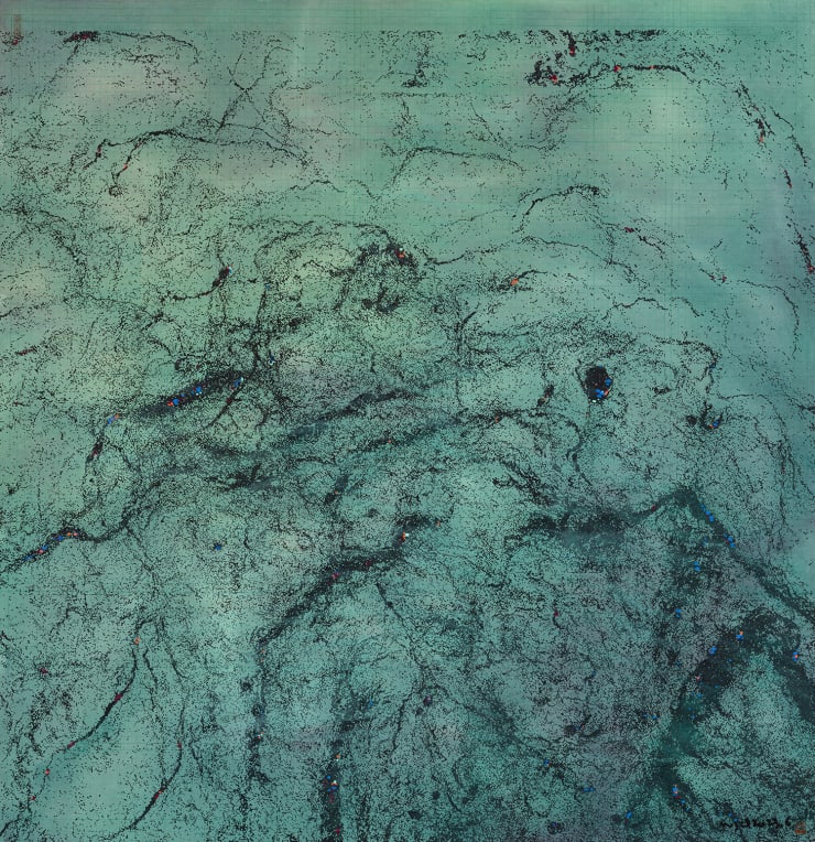 王绍强 Wang Shaoqiang, 蓝峰 II Blue Peak II, 2023