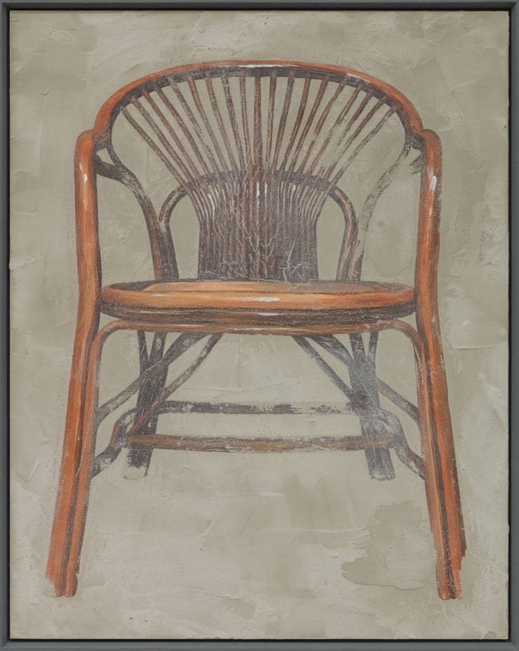 郑云瀚 Zheng Yunhan, 藤椅 3 Cane Chair 3, 2020-21