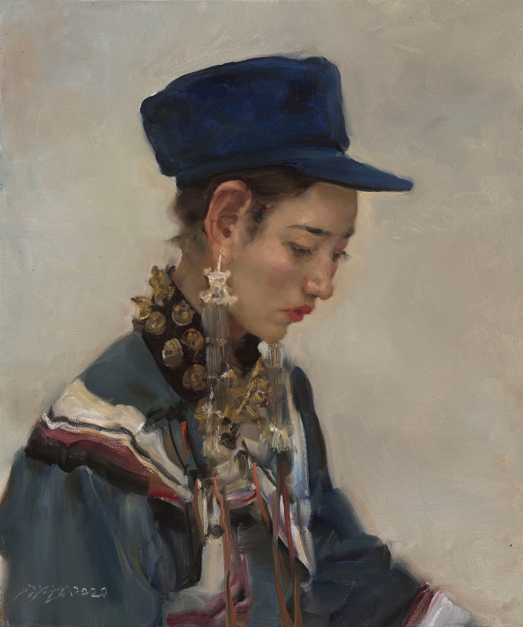 庞茂琨 Pang Maokun, 布托彝女之一 The Yi Girl from Butuo No.1, 2020