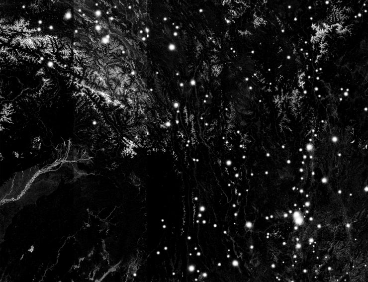 陈萧伊 Chen Xiaoyi, 横断地星图 A Star Atlas from Hengduan's Core, 2022