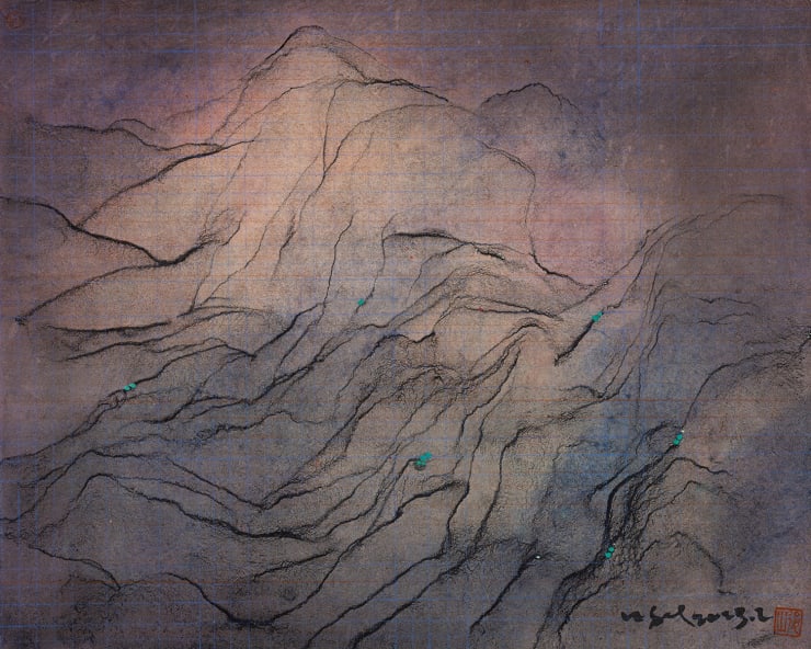 王绍强 Wang Shaoqiang, 映月 Moonlight, 2023