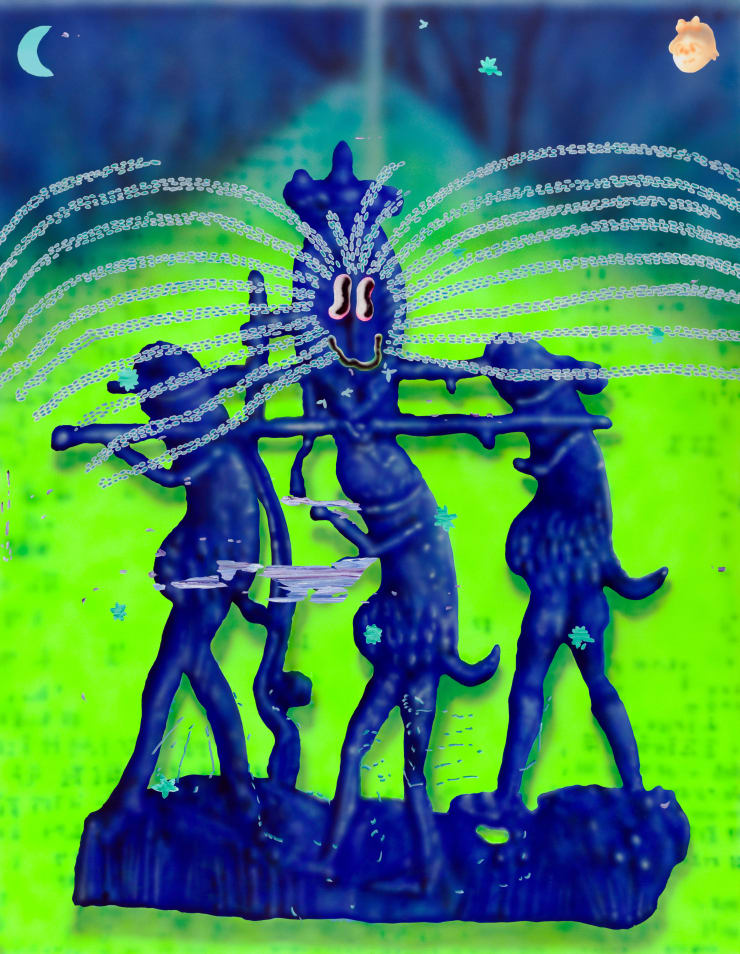 饶维懿 Rao Weiyi, 夜光 Glow in the dark, 2022