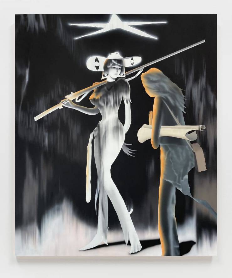 饶维懿 Rao Weiyi, 黑夜问语 The question at midnight, 2024