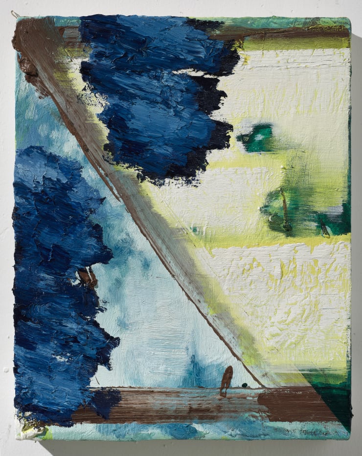 王俊 Wang Jun, 无题(蓝)| Untitled (Blue), 2020