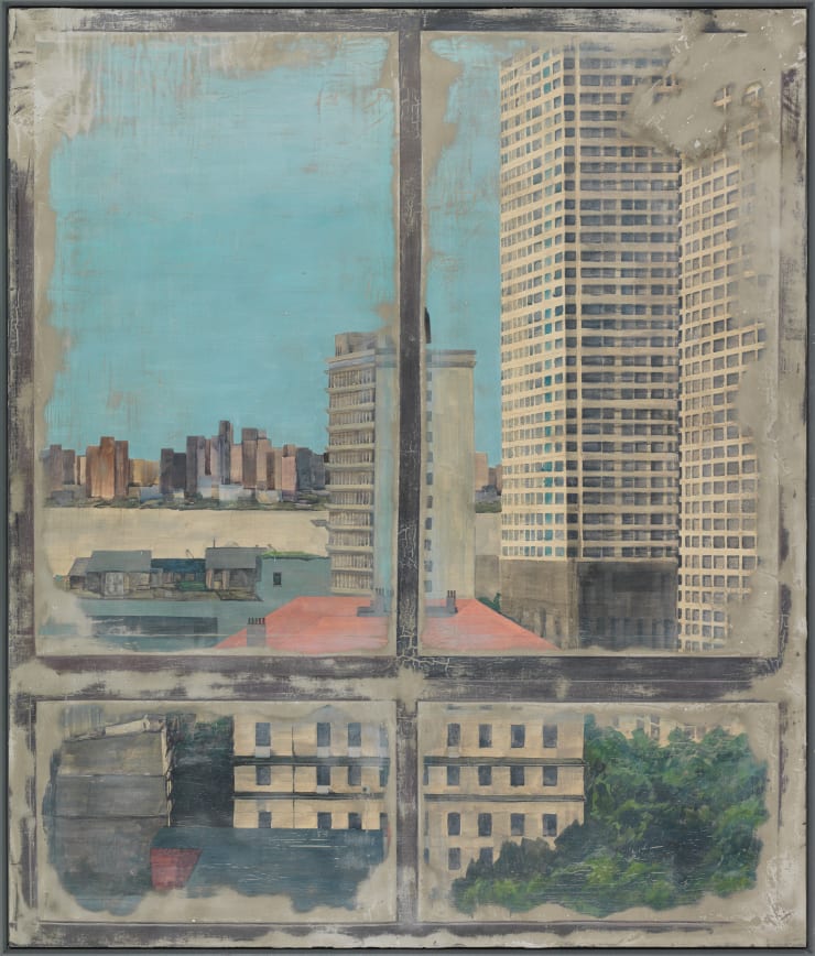 郑云瀚 Zheng Yunhan, 卧室窗外 Outside the bedroom window, 2020-21