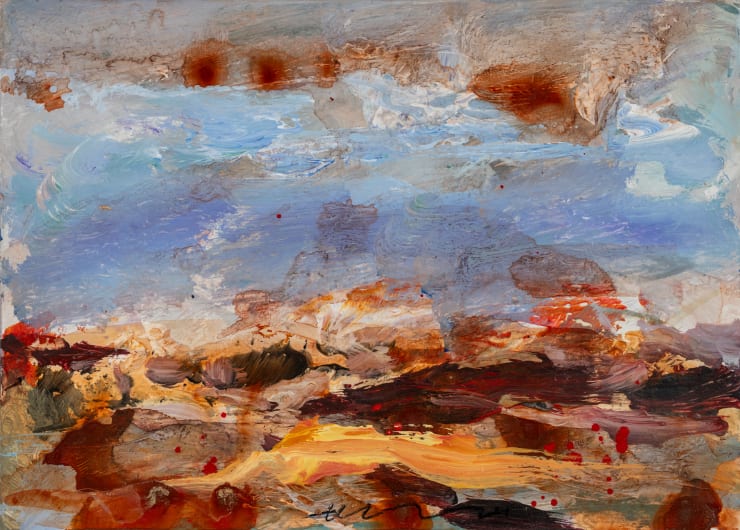 Essence 3, 2021 Acrylic on Paper 25 x 35 cm