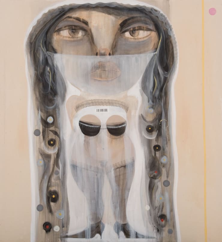 Untitled, 2010 Mixed Media on Canvas 200 x 185 cm