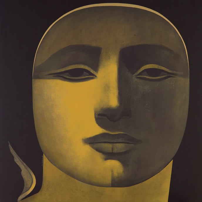 Safwan Dahoul Reve, 2007 Acrylic on Canvas 180 x 180 cm