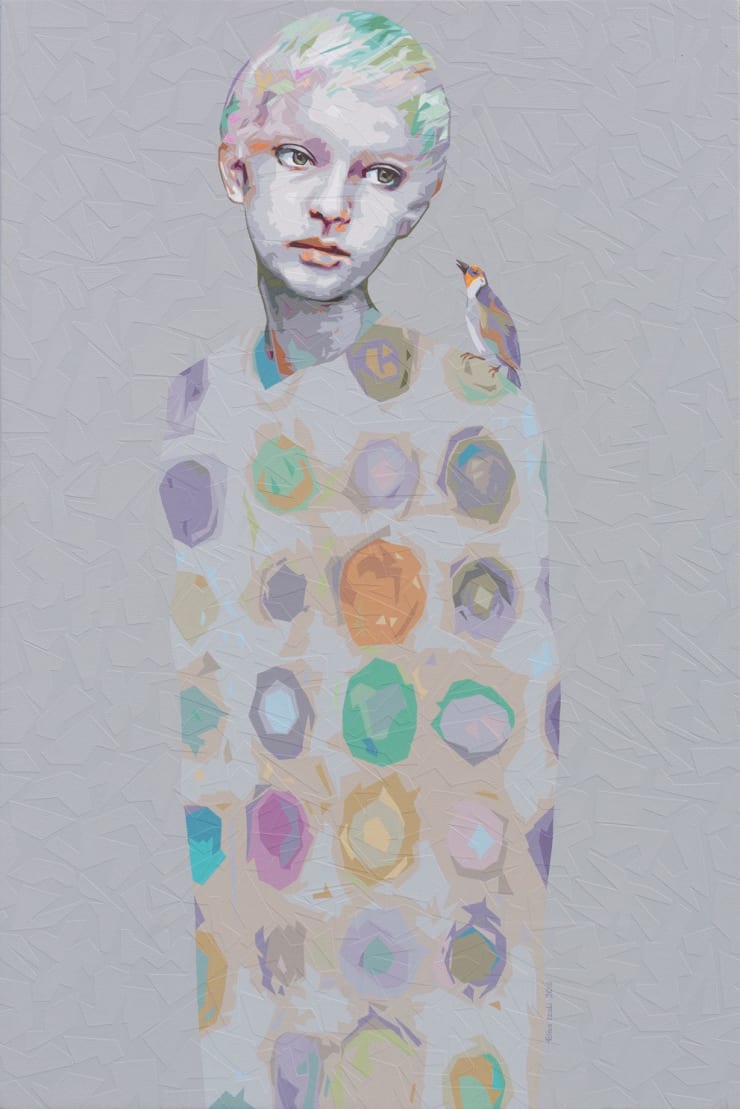 Untitled, 2016 Mixed media on canvas 150 x 100 cm