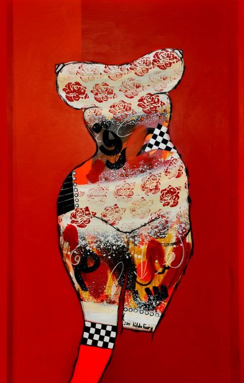 Determination, 2011 Acrylic on Canvas 200 x 120 cm