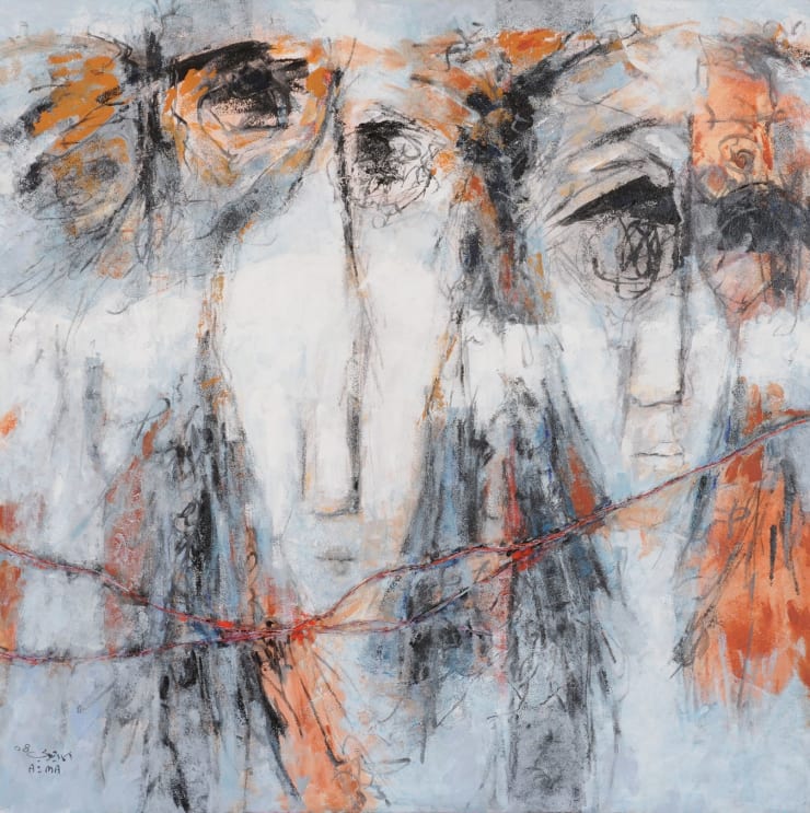 Untitled, 2008 Acrylic on Canvas 120 x 120 cm