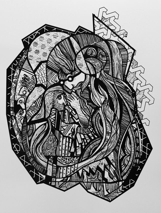 Destroy a Lie 2, 2012 Screen Printed 137 x 105 cm