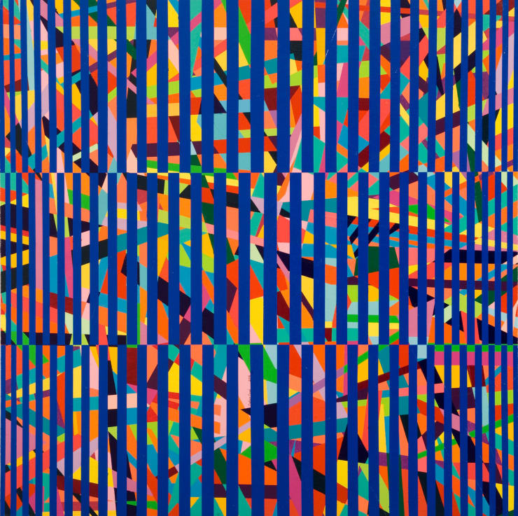 Trial No. 38, 2010 Acrylic on Canvas 180 x 180 cm