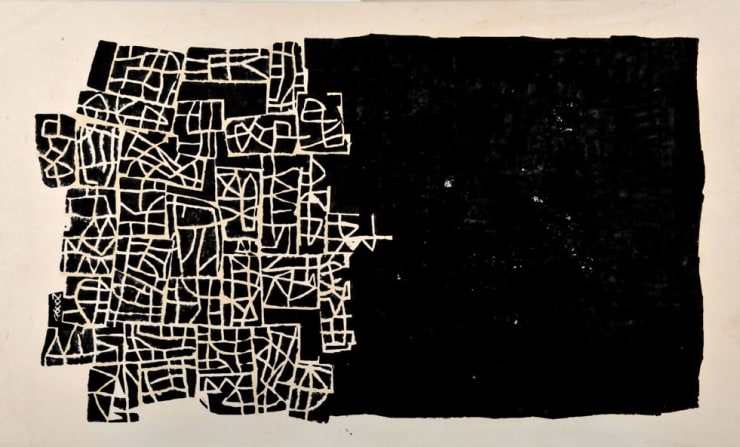 Untitled, 2000 Mixed Media on Canvas 129 x 219 cm