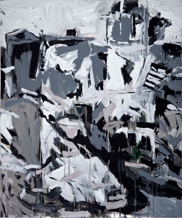 Storeys Series, 2014 Acrylic on Canvas 120 x 100 cm