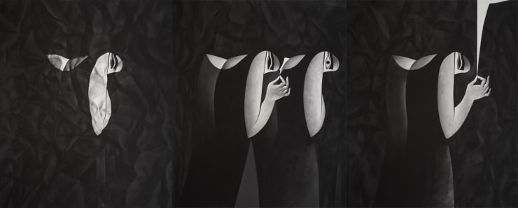 Dream 62, 2013 Acrylic on Canvas 180 x 450 cm