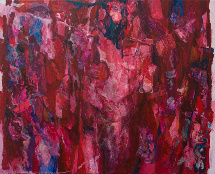 Red Carpet, 2025 Acrylic on canvas 170 x 210 cm