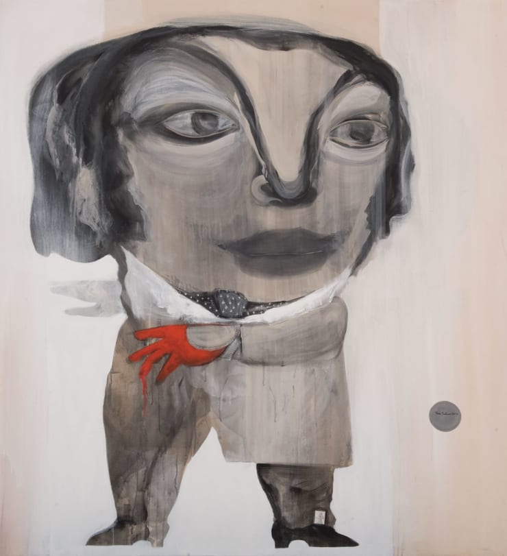 Untitled, 2010 Mixed Media on Canvas 200 x 185 cm