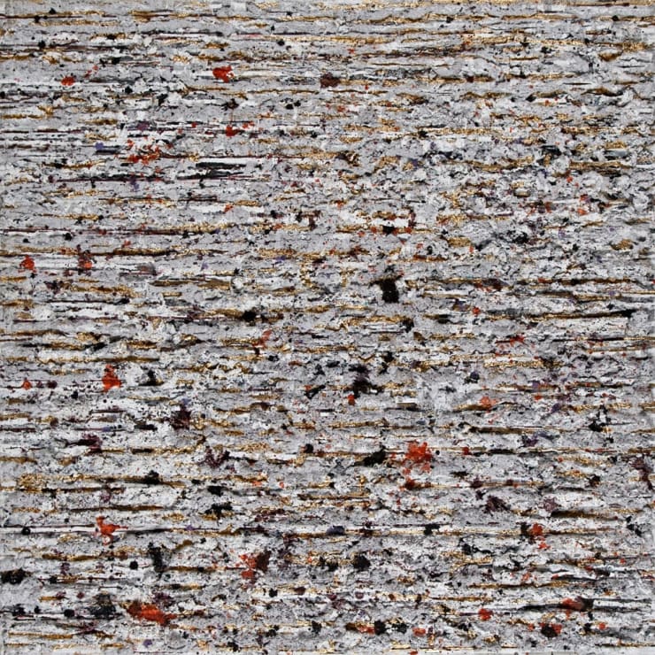 Mirage, 2016 Mixed media on canvas 120 x 120 cm