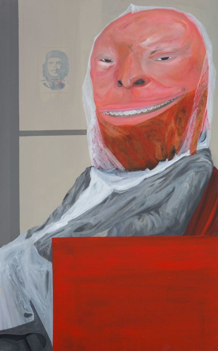 Kais Salman Dead CHE, 2014 Acrylic on Canvas 160 x 110 cm