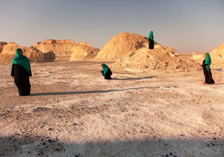 Sama Alshaibi Sihr Halal (Permissible magic) from Silsila series, 2014 Diasec Print 166 x 238 cm