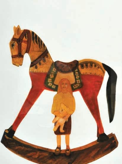 Khaled Takreti Le Jour de Fête, 2008 Oil on Paper 60 x 45 cm