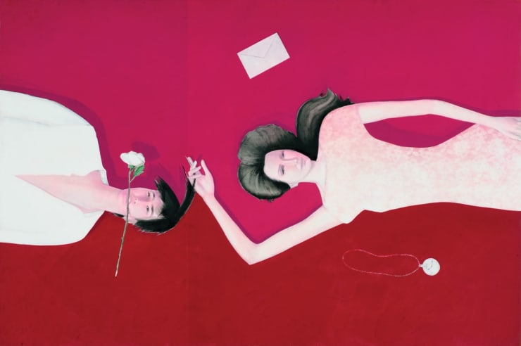 Nous Deux, 2010 Acrylic on Canvas 330.2 x 495.3 cm