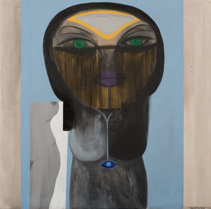 Untitled, 2010 Mixed Media on Canvas 120 x 120 cm