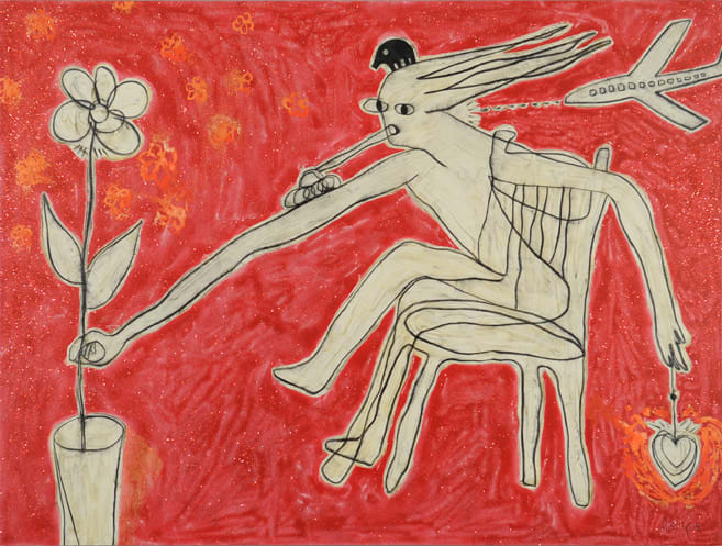 Hope, No Matter What, 2012 Mixed Media on Canvas 150 x 200 cm