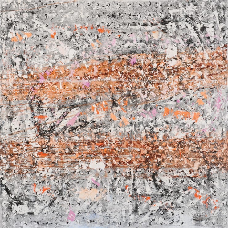 Untitled, 2009 Mixed Media on Canvas 180 x 180 cm