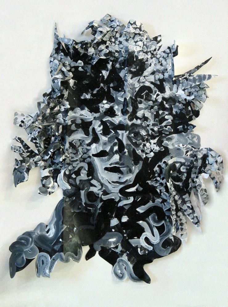 I Found Myself Growing in an Old Olive Tree, 2005 Acrylic on Polyethylene 95.5 x 76 cm