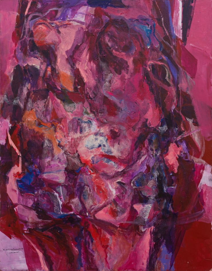 Face 11, 2025 Acrylic on canvas 166 x 130 cm