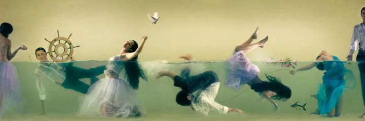 Life, 2013 Archival Print On Cotton Paper Edition of 5 90 x 250 cm