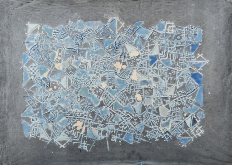 Untitled, 1985 Mixed Media on Canvas 137 x 190 cm