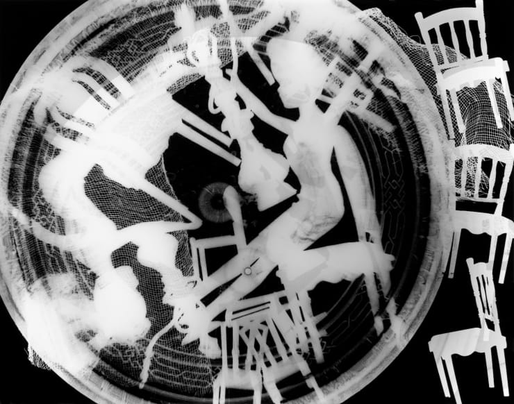 Maha Malluh Head Over Heals from Tradition & Modernity Series Duratran - Light Box 124 X 158 cm