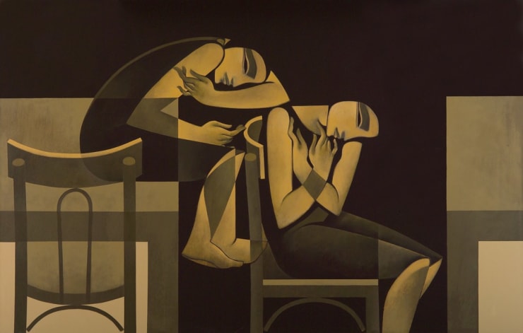 Reve, 2007 Acrylic on Canvas 160 x 250 cm