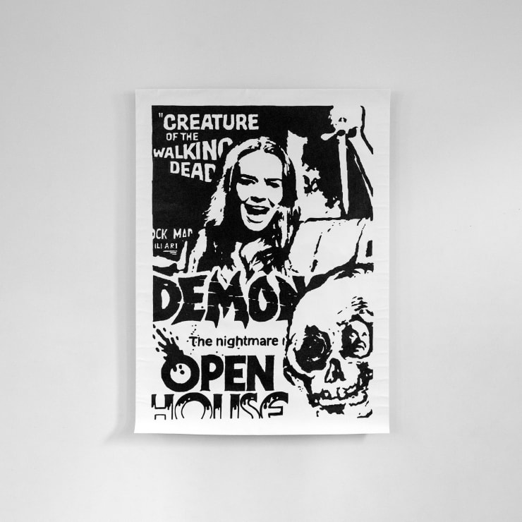 James Bourbon Open House, 2023 Synthetic Polymer on Canvas 158 × 110 × 3 cm