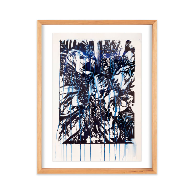 Hiroyasu Tsuri P.S. I Love You, 2023 Screen Printing Ink on 200gsm Hot Press Paper 46.5 x 32.5 cm (paper size) (Edition record)